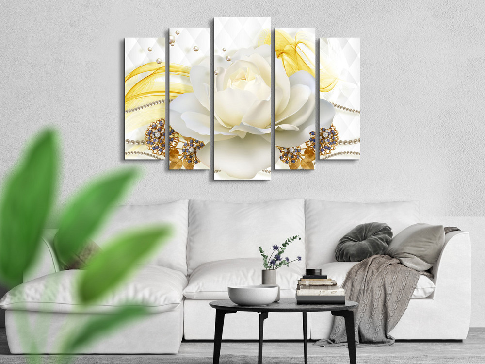 Модульна картина у вітальню / спальню Квітка Art-375_5 ( 80х118см ) Київ - фото 3