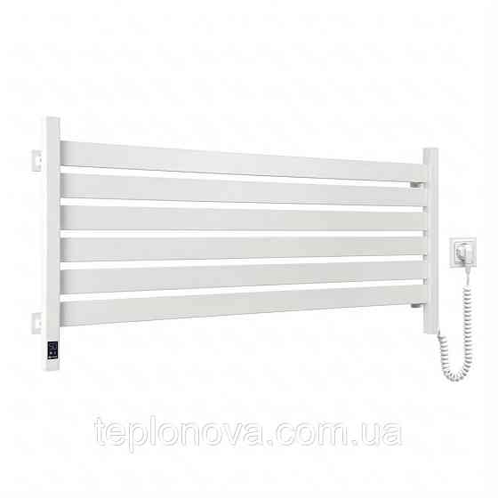 Електрична сушарка для рушників NAVIN Largo 1100х500 Sensor з Wi-Fi, широкий правосторонній, білий оксамит Чернівці