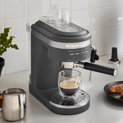 Ріжкова кавоварка еспресо KitchenAid 5KES6503EBK Вінниця - фото 7