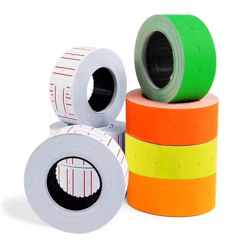 Самоклеючі ценники 10 рулонів по 500 шт для етикеток Київ - фото 1