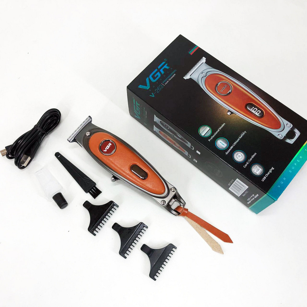 Машинки для стрижки професійні машини VGR, Машинка для стрижки волосся бездротова GS-43 Івано-Франківськ - фото 9