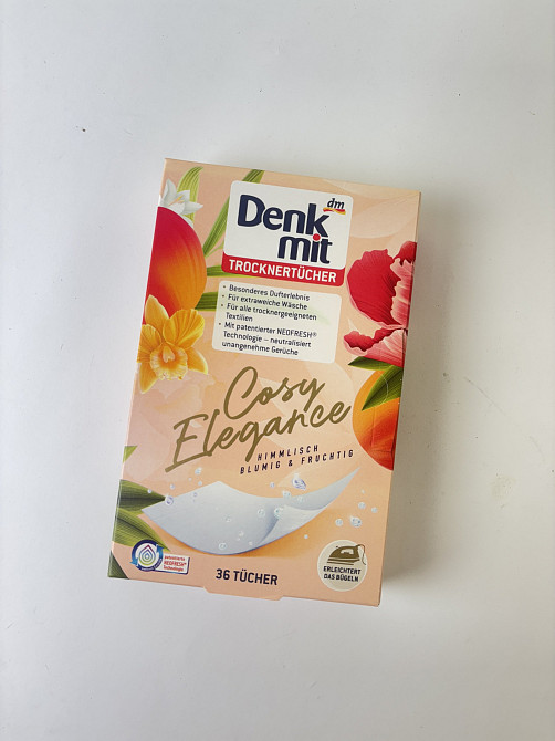 Denk Mit Ароматизовані серветки для сушіння білизни Cosy Eleganse 36 шт Гостомель - фото 1