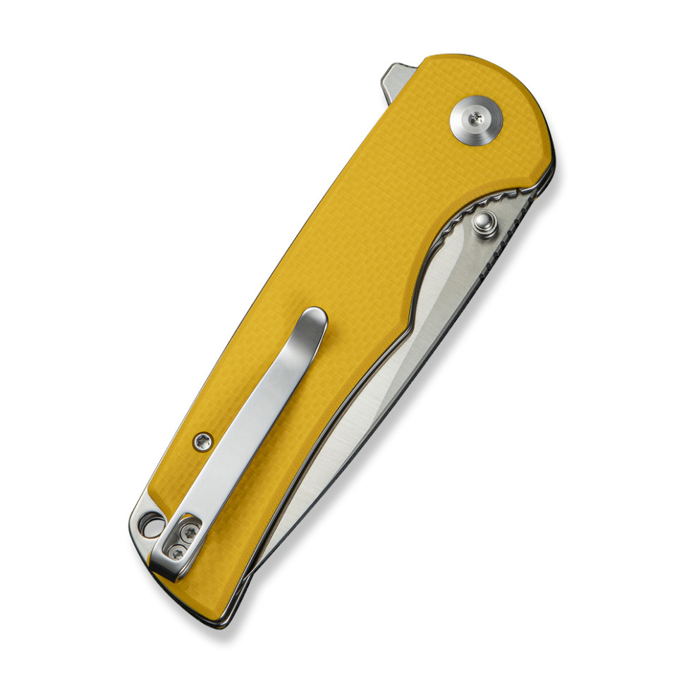 Ніж складаний туристичний Sencut Praktisk, (9.1 см) 9Cr18MoV / G10 жовтий Київ - фото 5