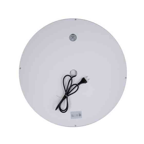 Дзеркало настінне кругле сенсорне Qtap Mideya (MI6) R600 з LED-підсвіткою Touch, з антизапотіванням Харків