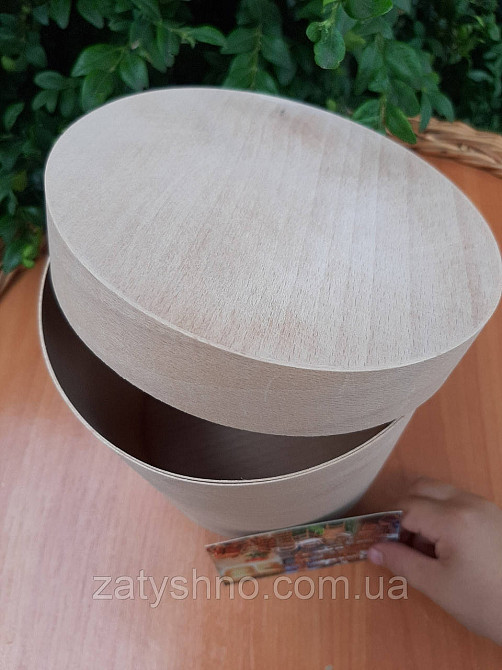 Тубус из шпона для подарков Киев - изображение 7