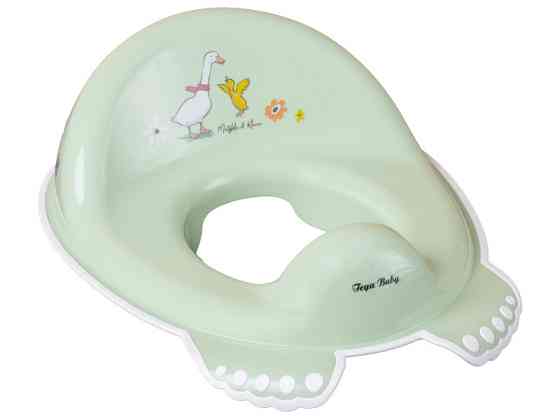 Накладка дитяча антиковзка на сидіння унітазу FOREST FAIRYTALE light green Київ