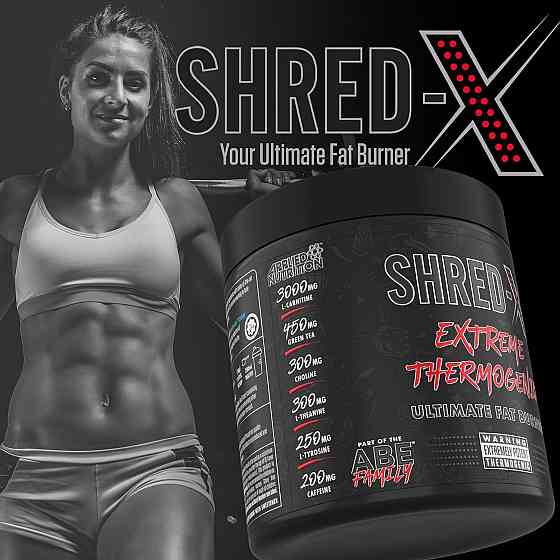 Жиросжигатель Applied Nutrition Shred X Fat Burner (300g - 30 Servings) (Strawberry Kiwi) Луцк