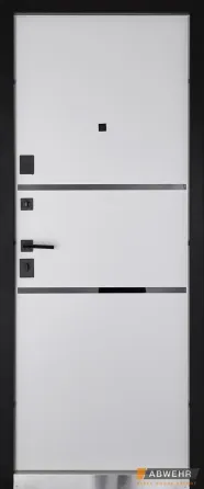 Входная дверь Abwehr Megapolis MG3 Limana 443 Кварцит + Белый супермат 860*2050 мм Дверь входная для дома Киев