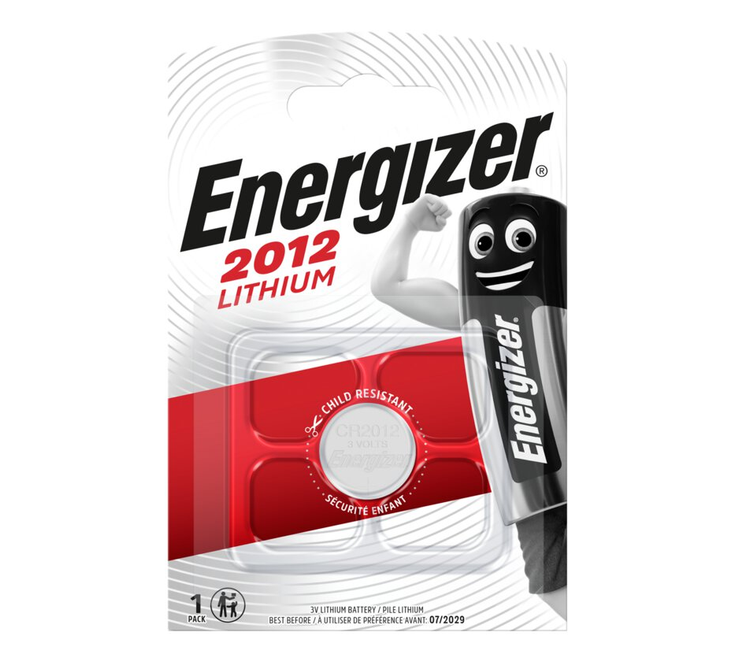 Батарейка дискова ENERGIZER CR2012 Lithium 1 шт. бл Рівне - фото 1