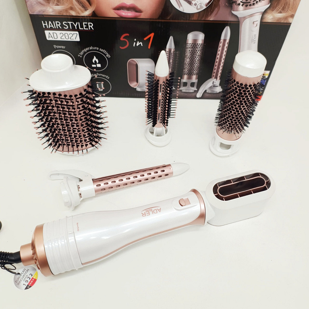 Многофункциональный фен щетка для волос, Фен с насадкой брашинг Электрический с диффузором PW-33 Львов - изображение 9