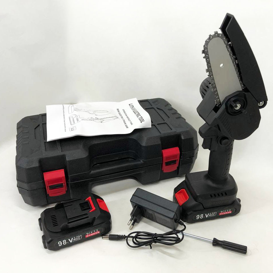 Цепная минипила-сучкорез 10 см, Аккамуляторная пила, Аккумуляторная пила лучшее предложение PG-84 Львов - изображение 2