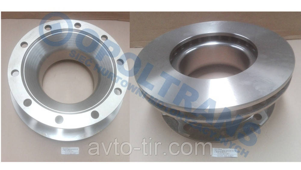 Диск гальмівний BPW D430mm 0308835030 0308835057 0308835050 Луцьк - фото 1