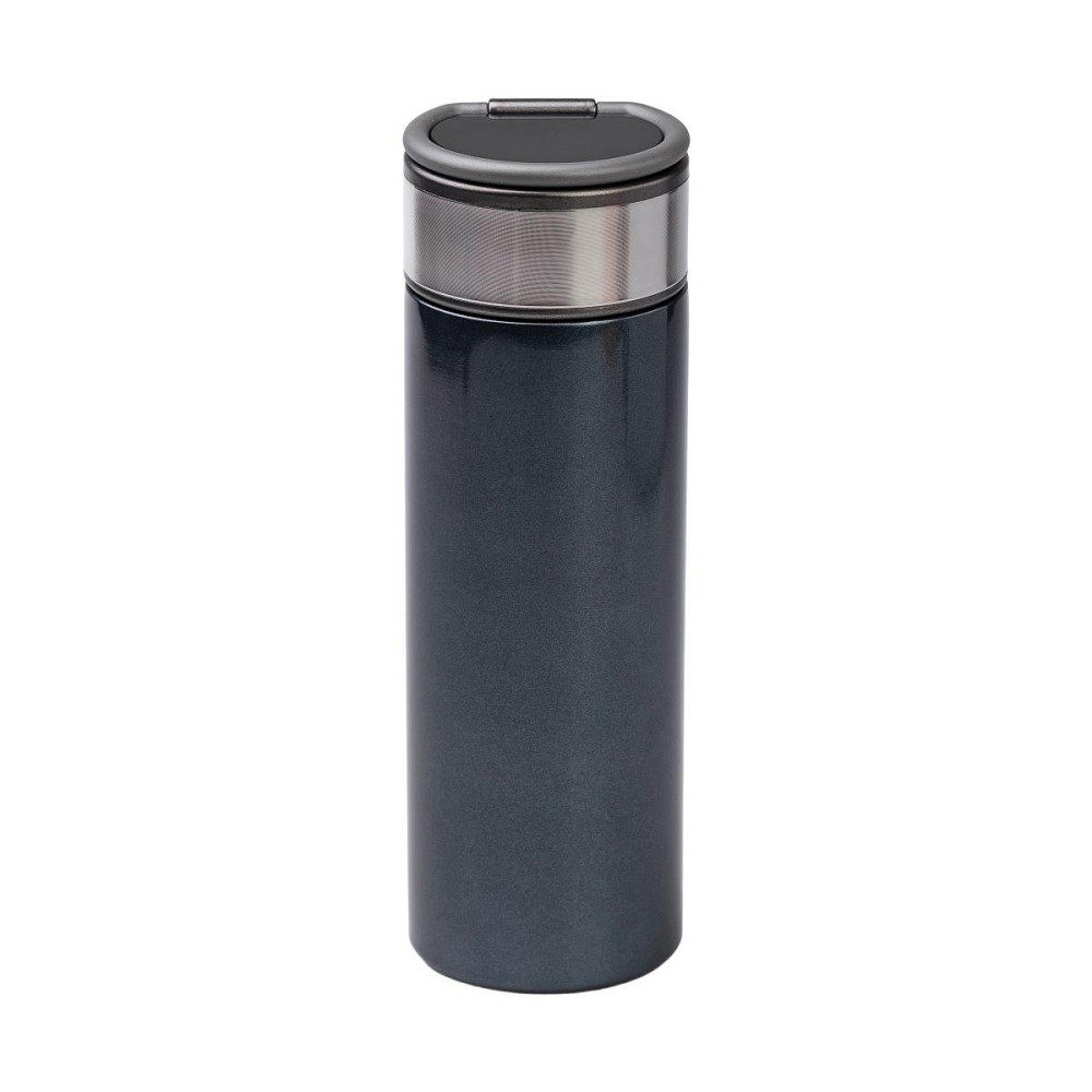 Термос с термометром 530 мл, синий Киев - изображение 3