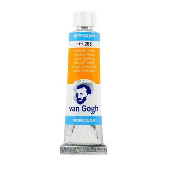 Фарба акварельна Van Gogh (266) Перм. оранжевий туба 10 мл Royal Talens Київ