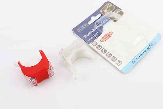 Ліхтар передній 2 діода+задній 2 діода силіконові к-кт, HL-009 (без батарейок) Київ