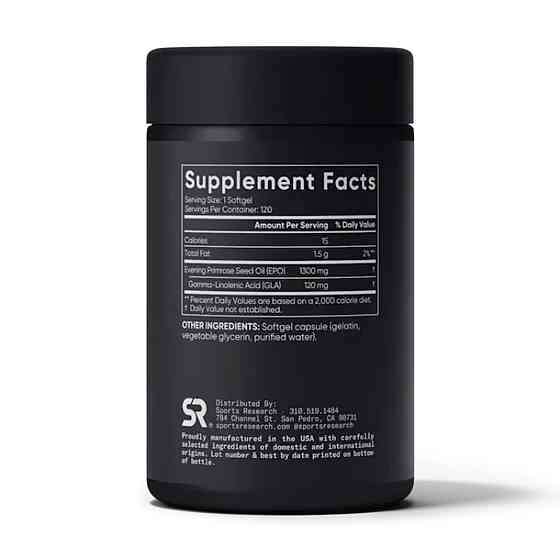 Evening Primrose Oil 1300mg - 120 softgels Луцьк