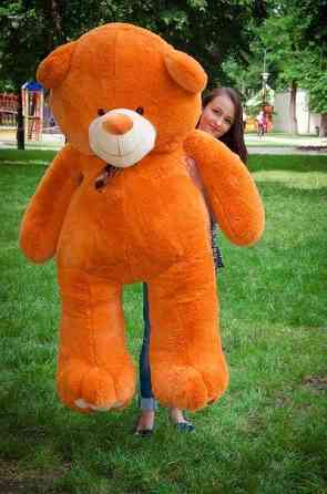 М'яка  іграшка подарунок на 8 березня плюшевий ведмедик Ветли 200 см Карамельний Тернопіль