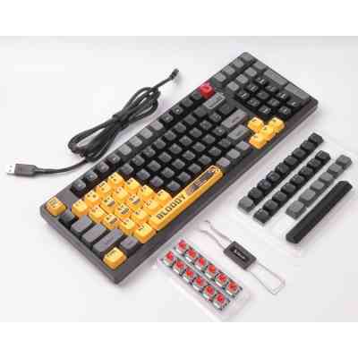 Клавиатура A4Tech Bloody S98 RGB BLMS Red Switch USB Sports Lime (4711421000406) Винница