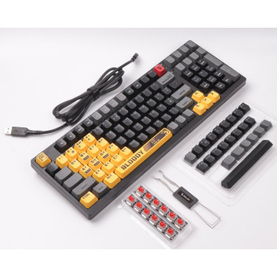 Клавиатура A4Tech Bloody S98 RGB BLMS Red Switch USB Sports Lime (4711421000406) Винница - изображение 2