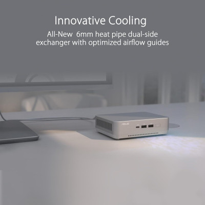 Компьютер ASUS NUC 14 Pro+ RNUC14RVSU900002I Kit(L6) / Ultra 9 185H, M.2 22x80 NVMe; 22x42 NVMe (90AR0051-M000J0) Винница - изображение 6