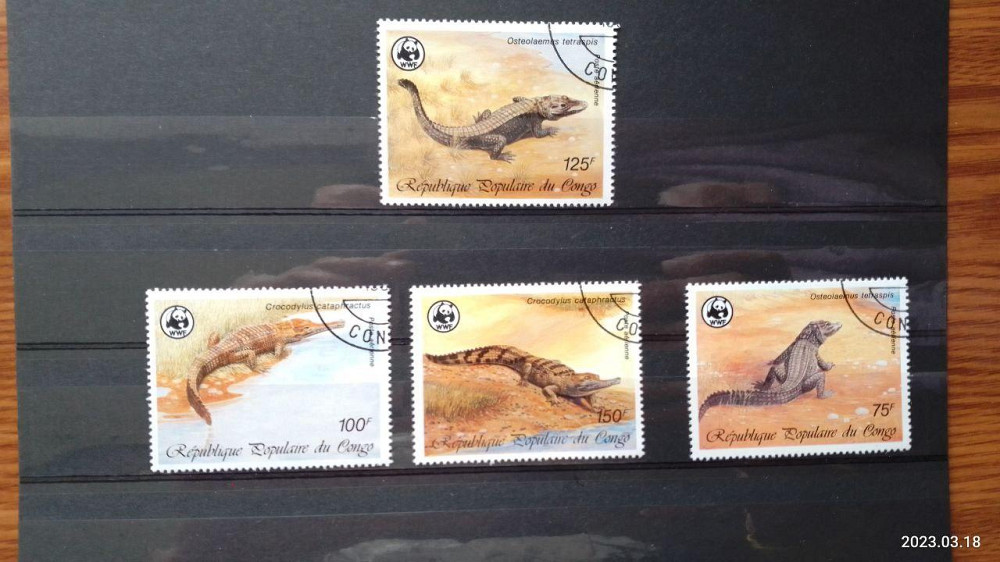 Марки. Серия. Конго (гаш.) Полтава - изображение 1