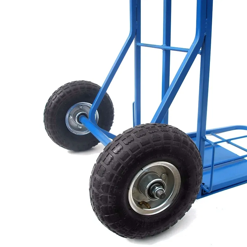 Складная грузовая тележка ГТС-260КНД с двойной платформой, двухколесная, до 260 кг, металлическая конструкция Харьков - изображение 6