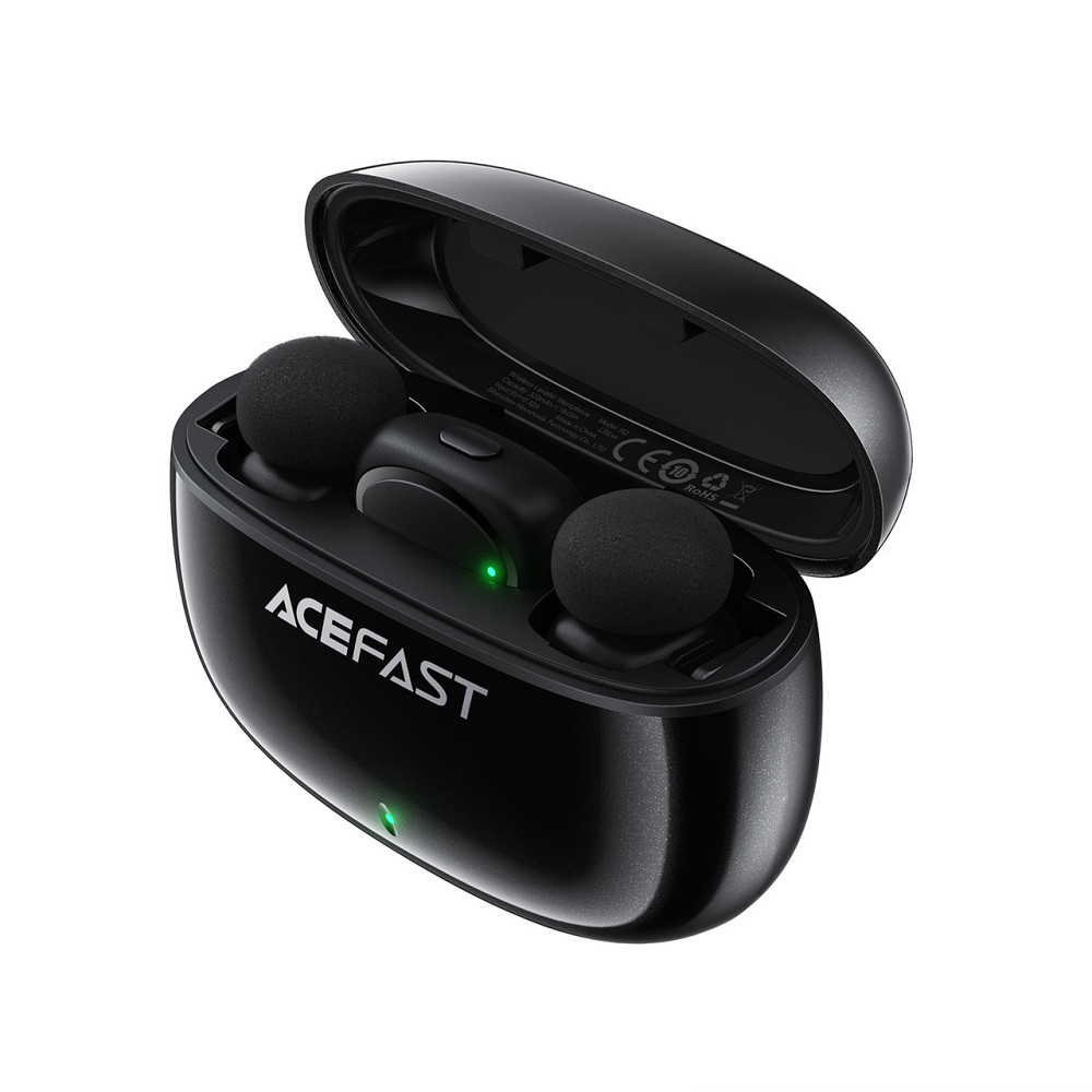 Беспроводная микрофонная система ACEFAST R2 dual-mic (Type-C) Black Одесса - изображение 4