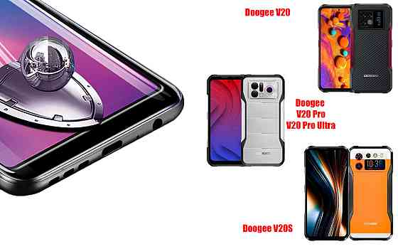 Защитное стекло DefenzoGlass для Doogee V20, V20 Pro, V20S, V20 Pro Ultra – двойная прочность Киев