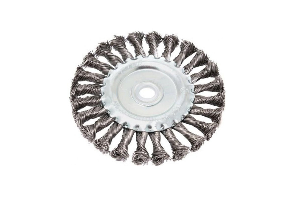 Кордщітка дискова стальна вита для ВШМ 125мм, в блістері FORSAGE F-BWF105 Одеса - фото 1