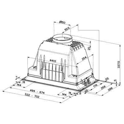 Вытяжка кухонная Faber Inka Plus Hcs X A52 (305.0602.049) Винница