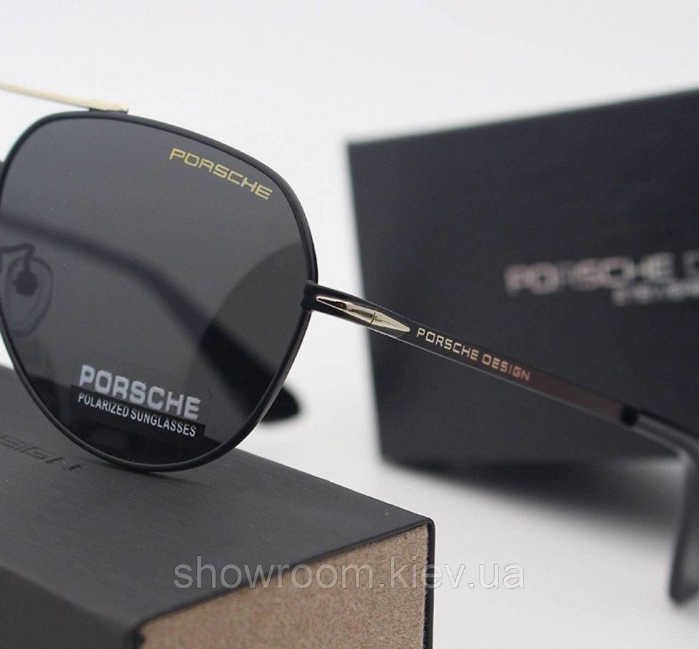Мужские солнцезащитные очки с поляризацией Porsche Design (8519) Киев - изображение 3