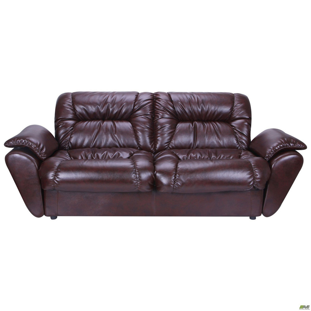 Диван Titan Vizit двойка с подлокотниками 870х2100х850 Коричневый Киев - изображение 2