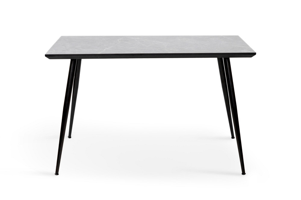 Стіл Торнадо, 120*70, чорний/MDF сірий бетон Київ - фото 2