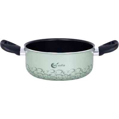 Кастрюля TVS Sofia 24 см, 3,5 л, зелена (83404242310101з) Винница