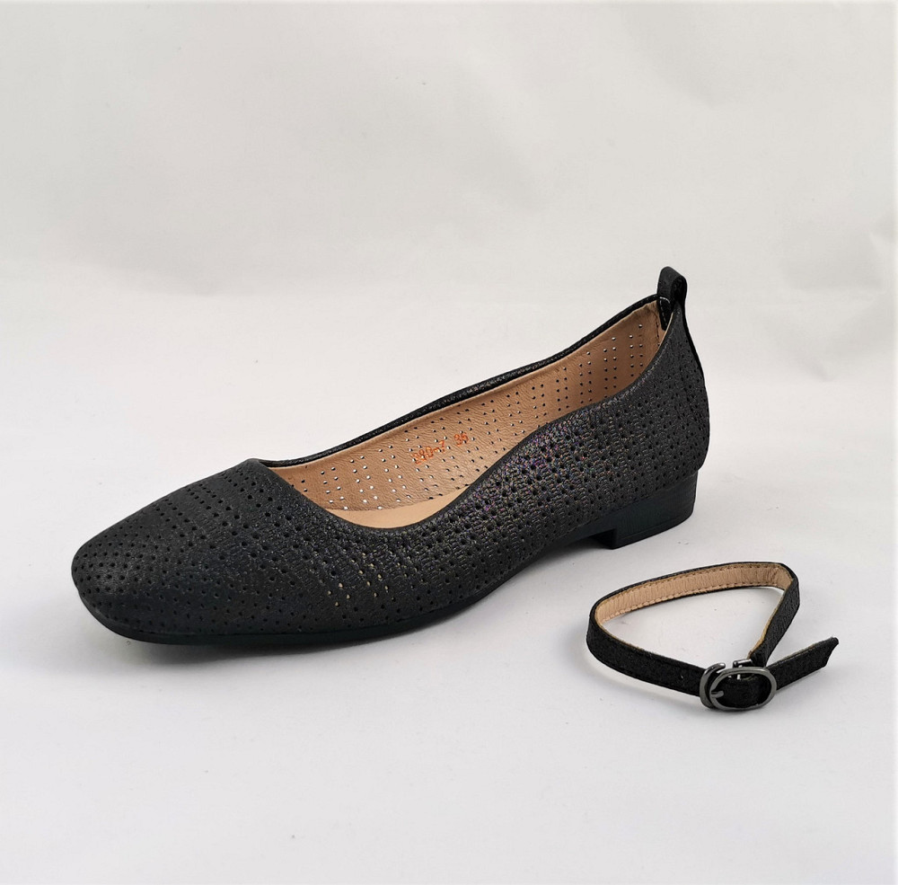 . Жіночі Балетки Чорні Мокасини Туфлі (розміри: 36,39) — 80-7 Дніпро - фото 5