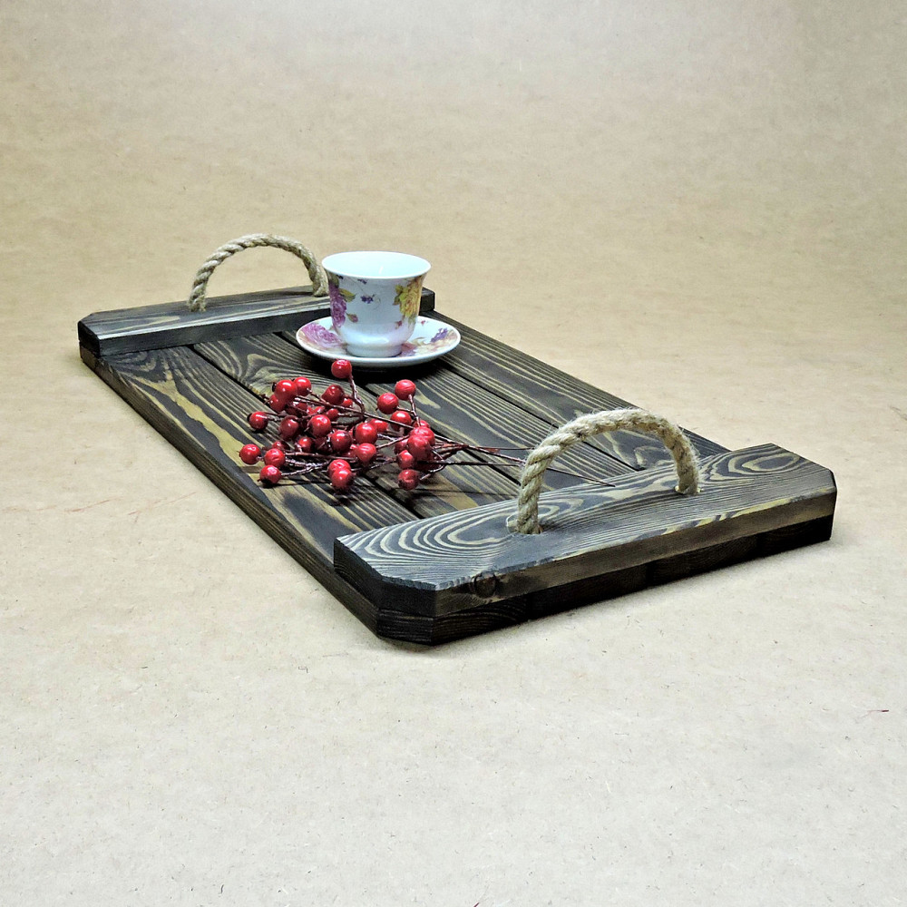 Поднос деревянный 