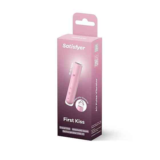 Вакуумный стимулятор клитора First Kiss, Satisfyer (Германия) Sex Aura Киев