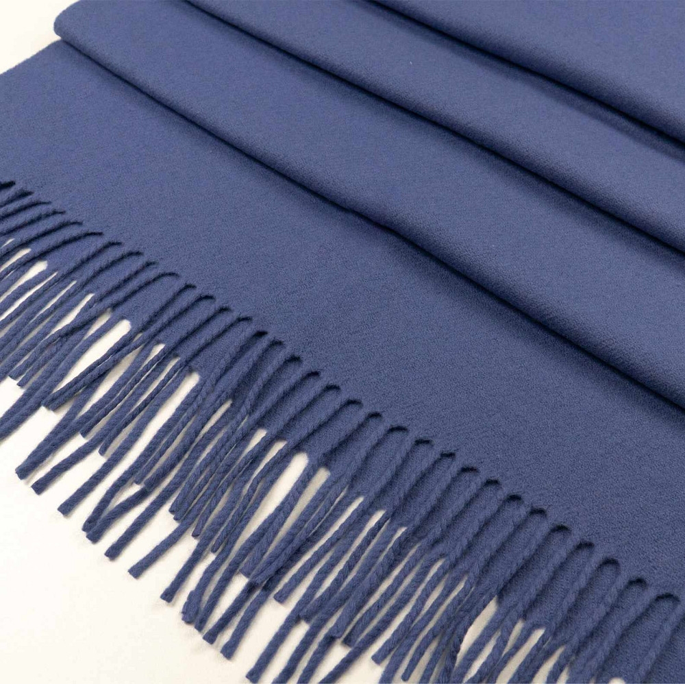 Шарф женский кашемировый 50х200 SAFALANO синий Сумы - изображение 8