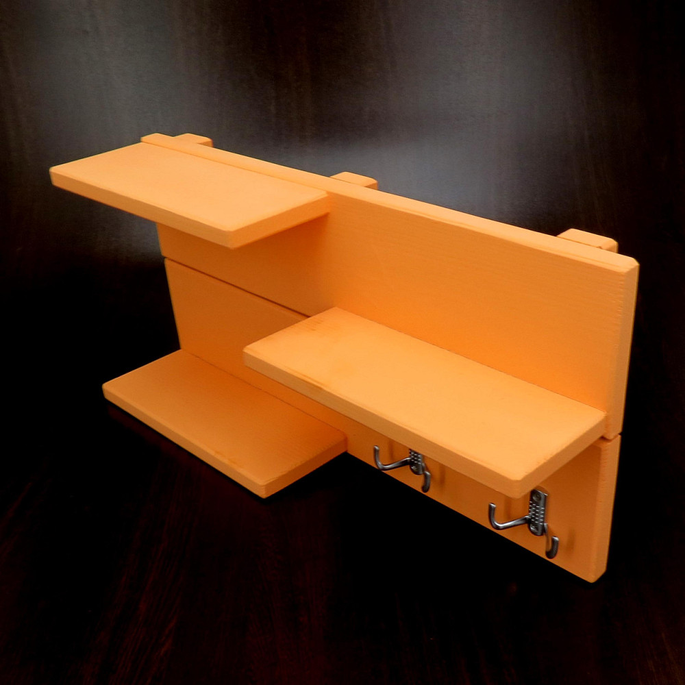 Полиця для ванної "Кассель" грейпфрут Миколаїв - фото 6