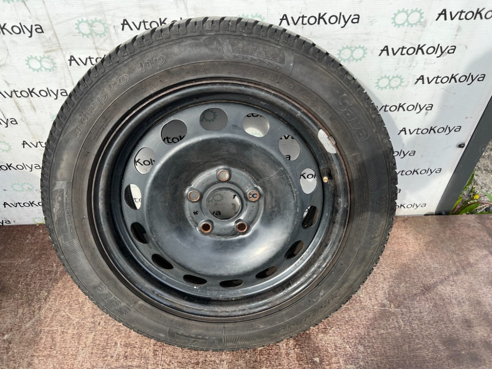 Диск металевий з шиною 205/55 R16 VW Golf V 2003-2008 Ковель - фото 8