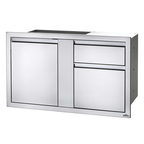 Модуль с 1 дверью и 2 выдвижными ящиками Napoleon (107*61 см) BІ-4224-1D2DR Код: 009847 Ровно - изображение 2