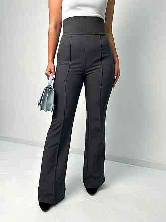 Довгі брюки з високою талією "Salvia" оптом | Батал Київ