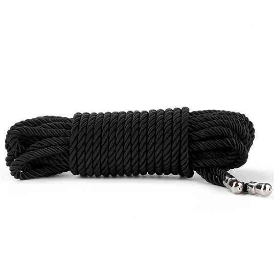 Мотузка - Rebellion Reign Black Bondage Rope, 10 м Sex Aura Київ