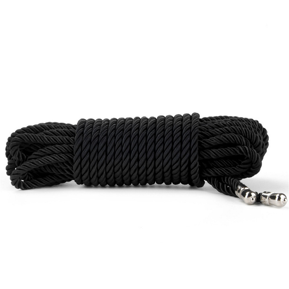 Мотузка - Rebellion Reign Black Bondage Rope, 10 м Sex Aura Київ - фото 2