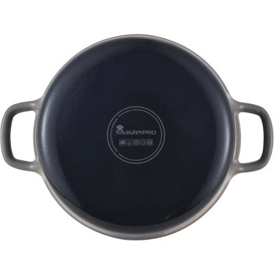 Каструля MasterPro Unique чавунна з кришкою 1,8 л (BGMP-3830) Вінниця - фото 3