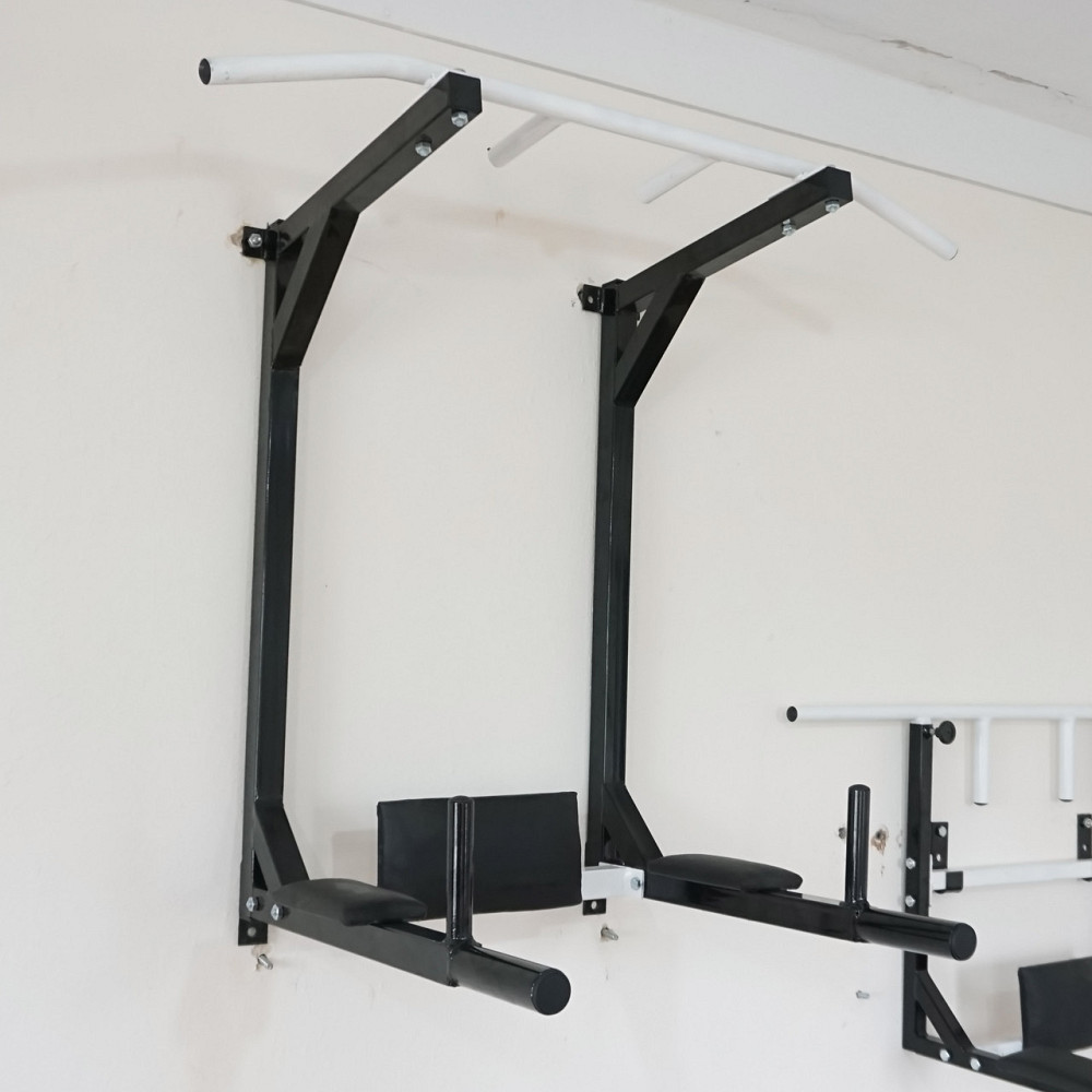 Турнік бруси прес стаціонарний 3 в 1 Спортивні стінки та турніки для дому Київ - фото 1