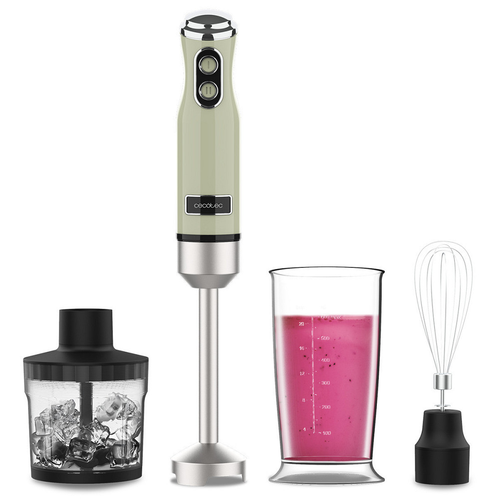 Блендер Cecotec Power Retro 1200MAX Cream&Crush Green (CCTC-03946) ( 27873 ) Харьков - изображение 1
