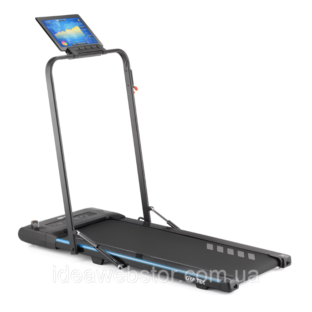 Бігова доріжка GYMTEK XT400 електрична складана для дому та офісу для ходьби та бігу до 10 кмч Bluetooth динаміки пульт ДК Київ - фото 8