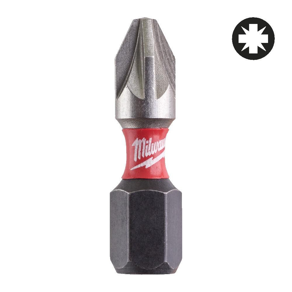 Біта SHOCKWAVE MILWAUKEE, PZ2, 25мм, (25шт) Одесса - изображение 3