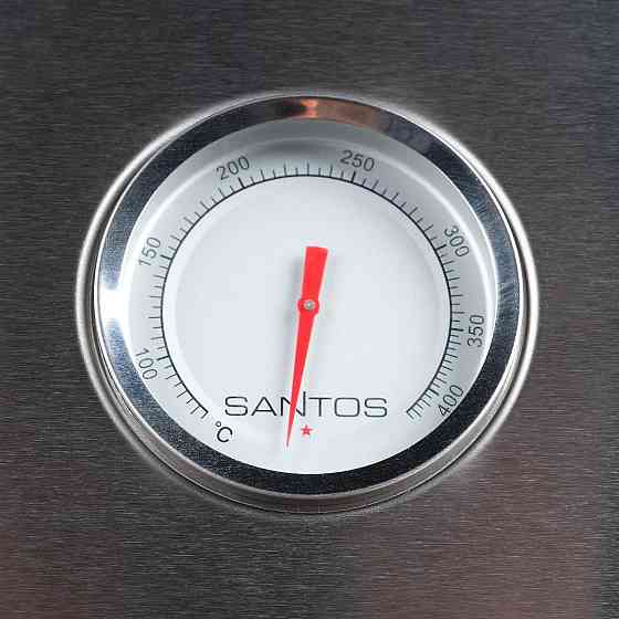 Газовый гриль SANTOS S-301, с боковой горелкой, нержавеющая сталь 900242 Код: 010950 Ровно